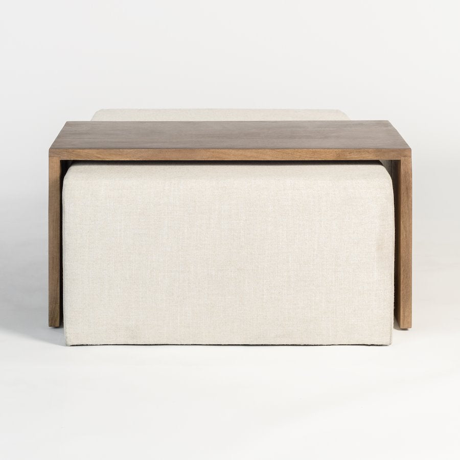 Asher Ottoman - Alder & Tweed