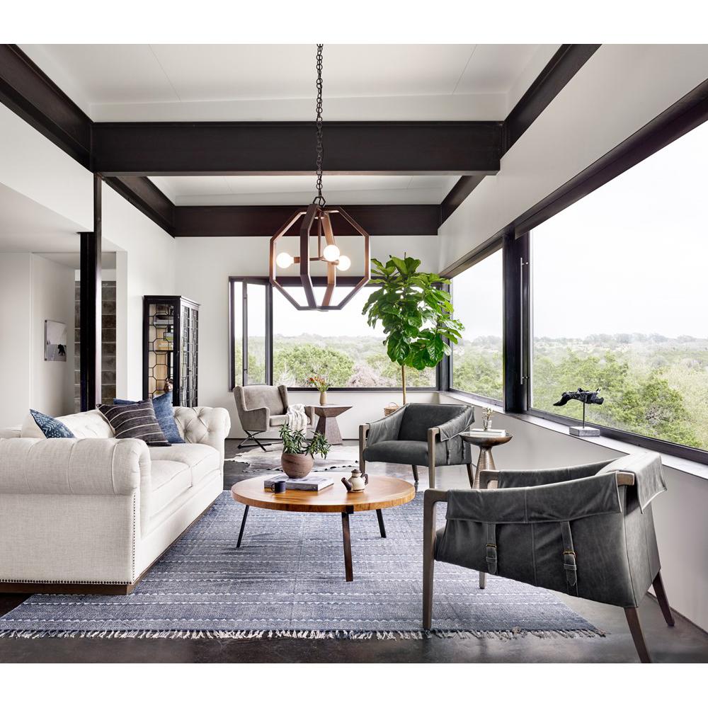 Bauer Leather Chair - Four Hands