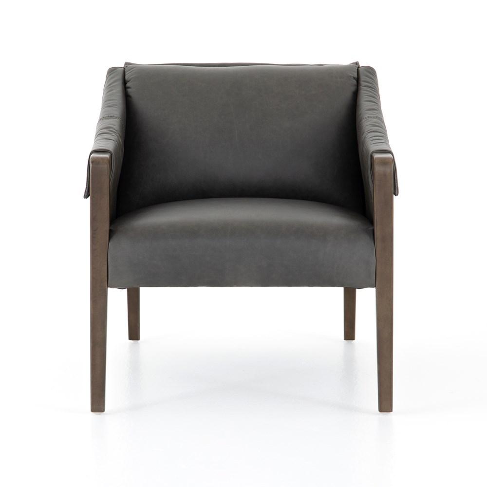 Bauer Leather Chair - Four Hands