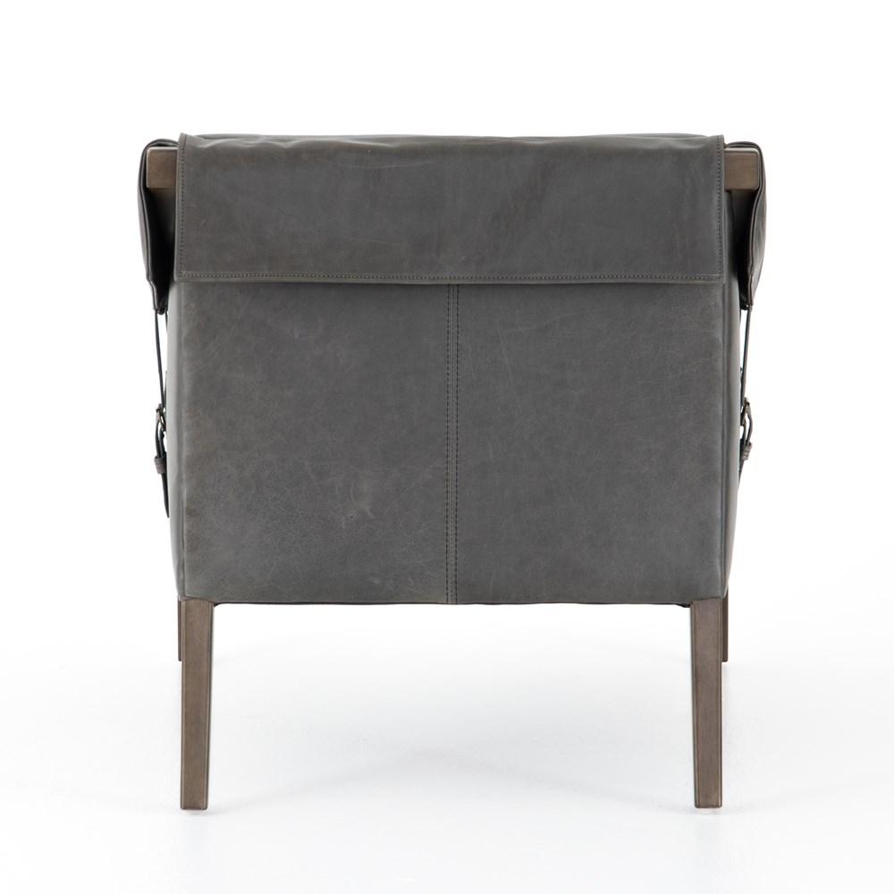 Bauer Leather Chair - Four Hands