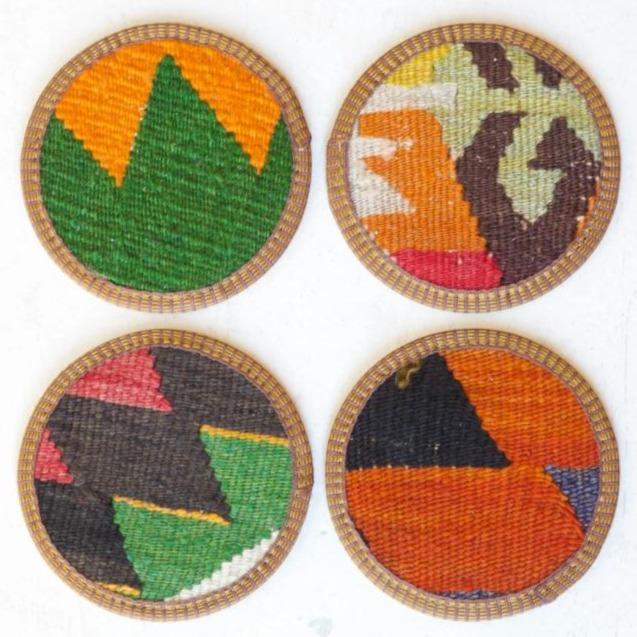 Kilim Coasters - Wild Shaman