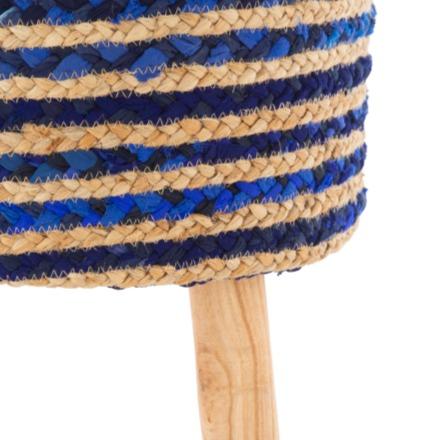 Cambrai Jute Footstool - Surya