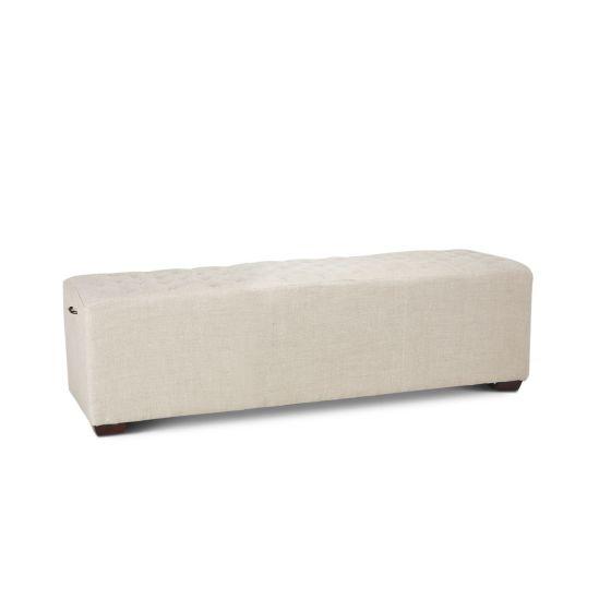 D'Orsay Upholstered Bench - 2 Sizes & Fabrics - HTD