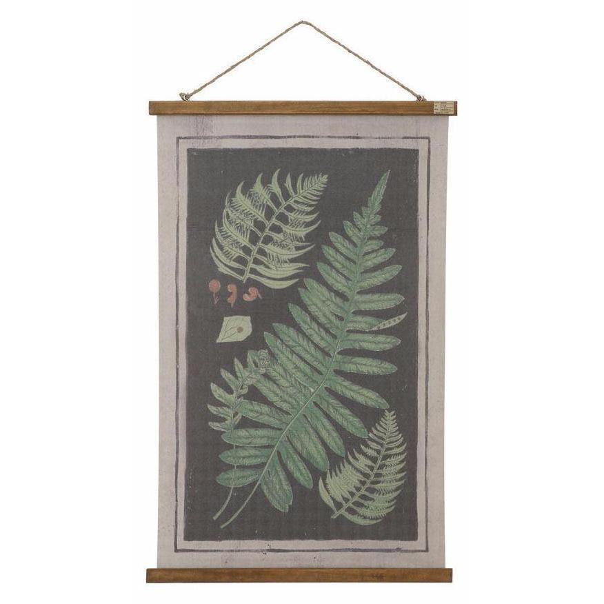 Fern Wall Scroll - Creative Co-Op