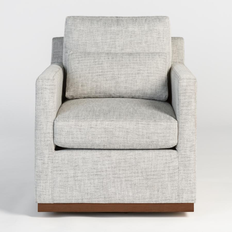 Denton Swivel Accent Chair - Alder & Tweed