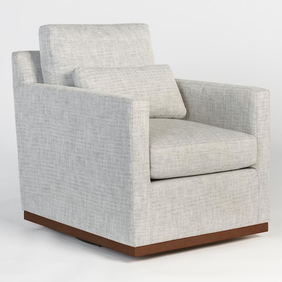 Denton Swivel Accent Chair - Alder & Tweed