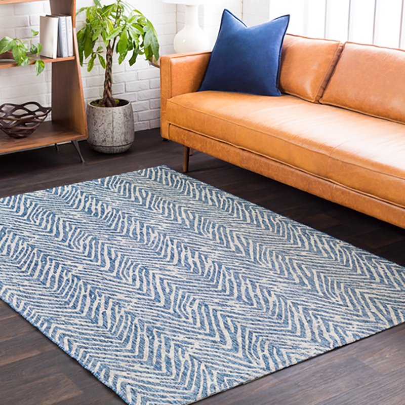 Eagean Indoor/Outdoor Rug — Blue and Gray - Surya
