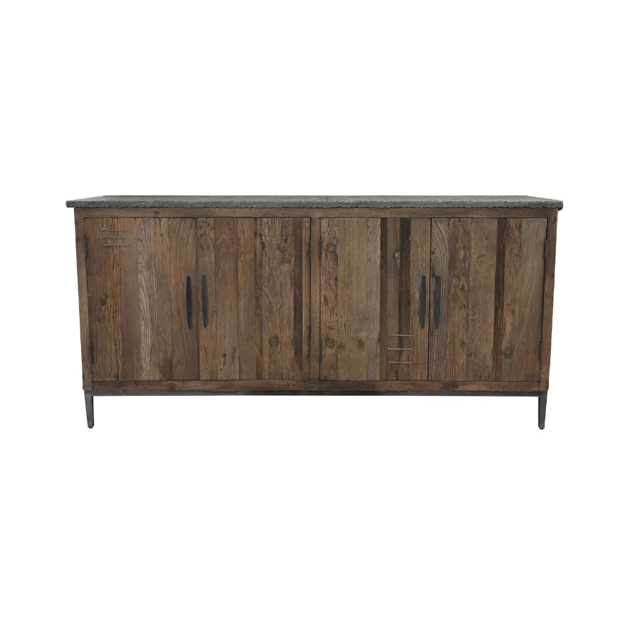 Ellen 4 Door Reclaimed Wood Sideboard