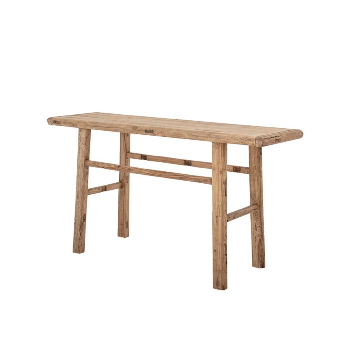 Reclaimed Elm Wood Console Table