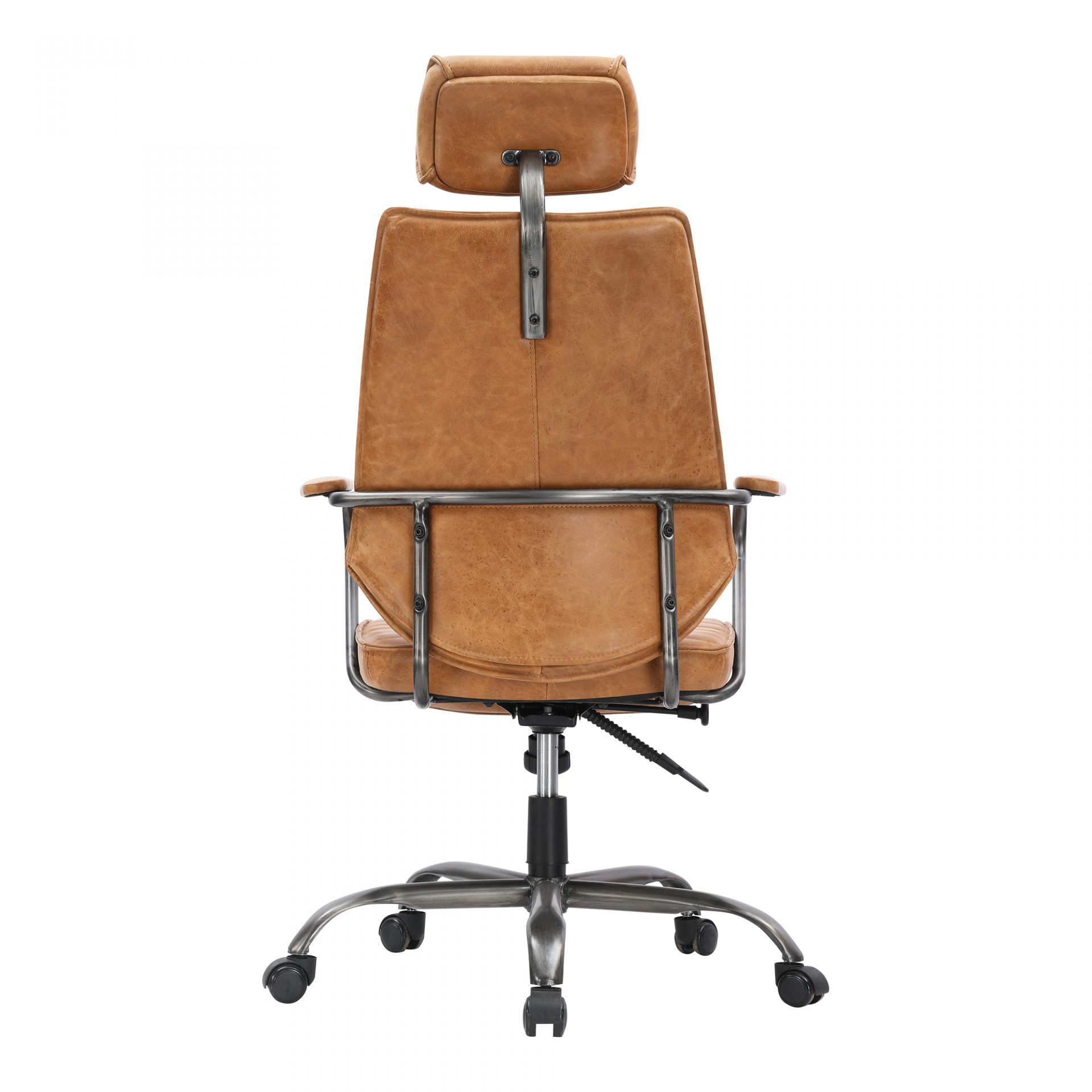 Executive Leather Swivel Office Chair - 2 Colors - Moe's