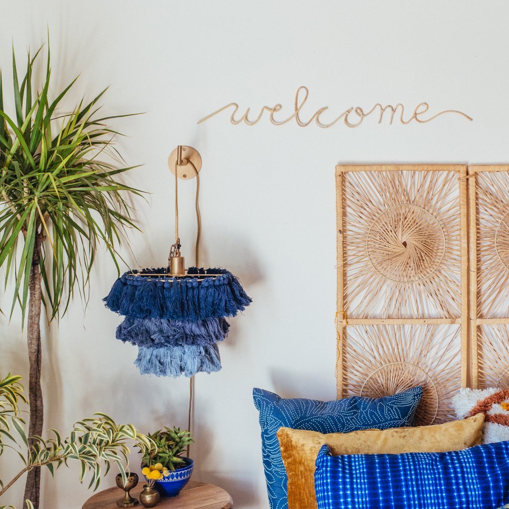 Fela Tassel Wall Pendant - Selamat