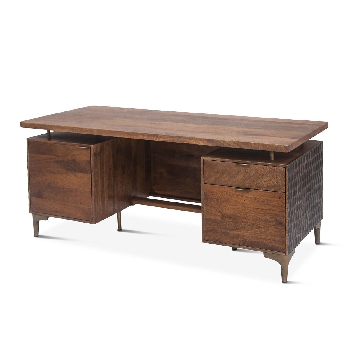 Floating-Top Two Tone Desk - HTD