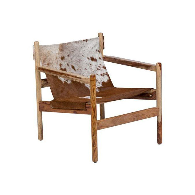 Genoa Cowhide Sling Chair - Porter