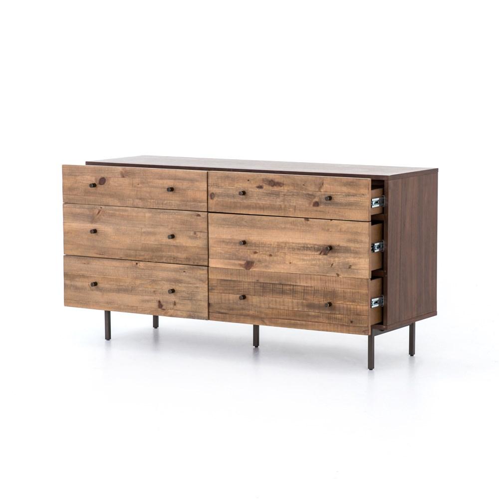 Four Hands Harlan 6 Drawer Dresser