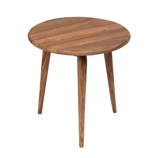 Urban Wood Round End Table - Porter