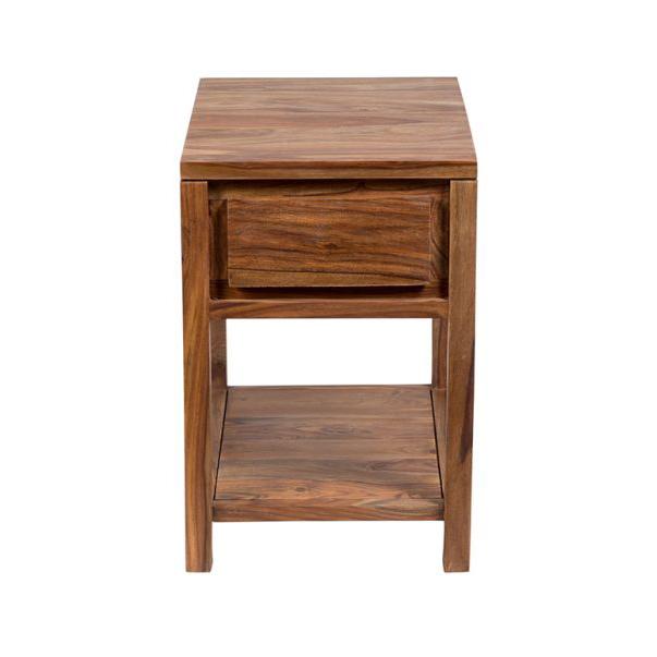 Urban Wood Recliner Side Table - Porter