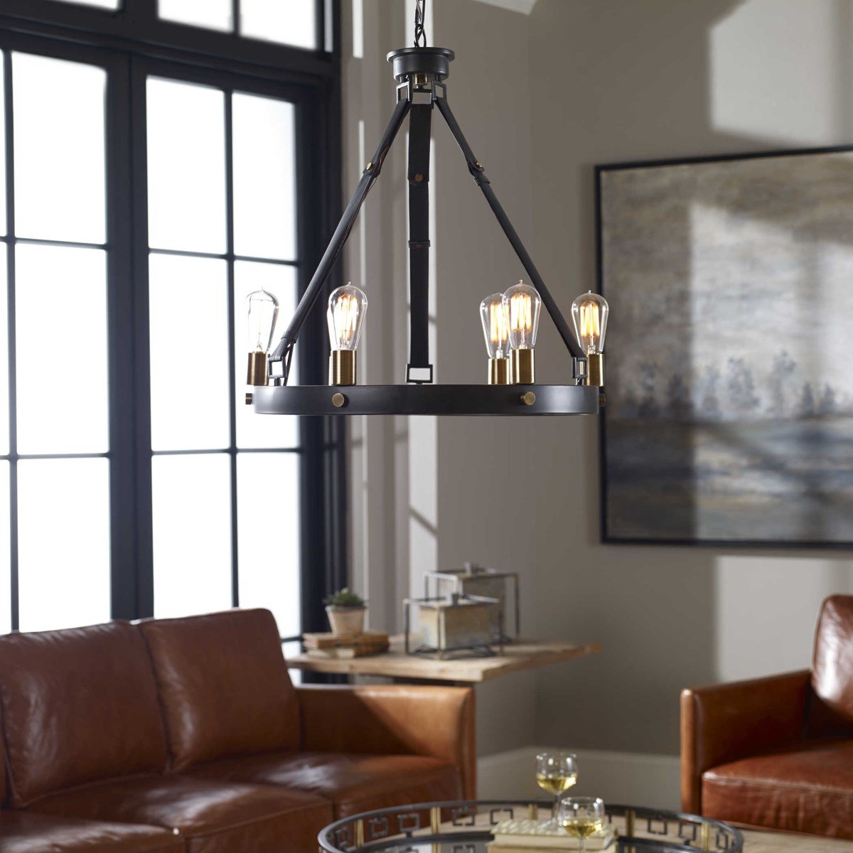 Marlow Chandelier - 6 light or 12 light - Uttermost
