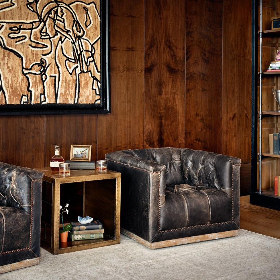 Maxx Swivel Chair - Four Hands