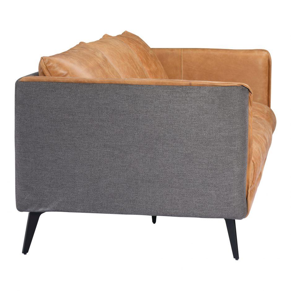 Messina Leather Sofa - Moe's