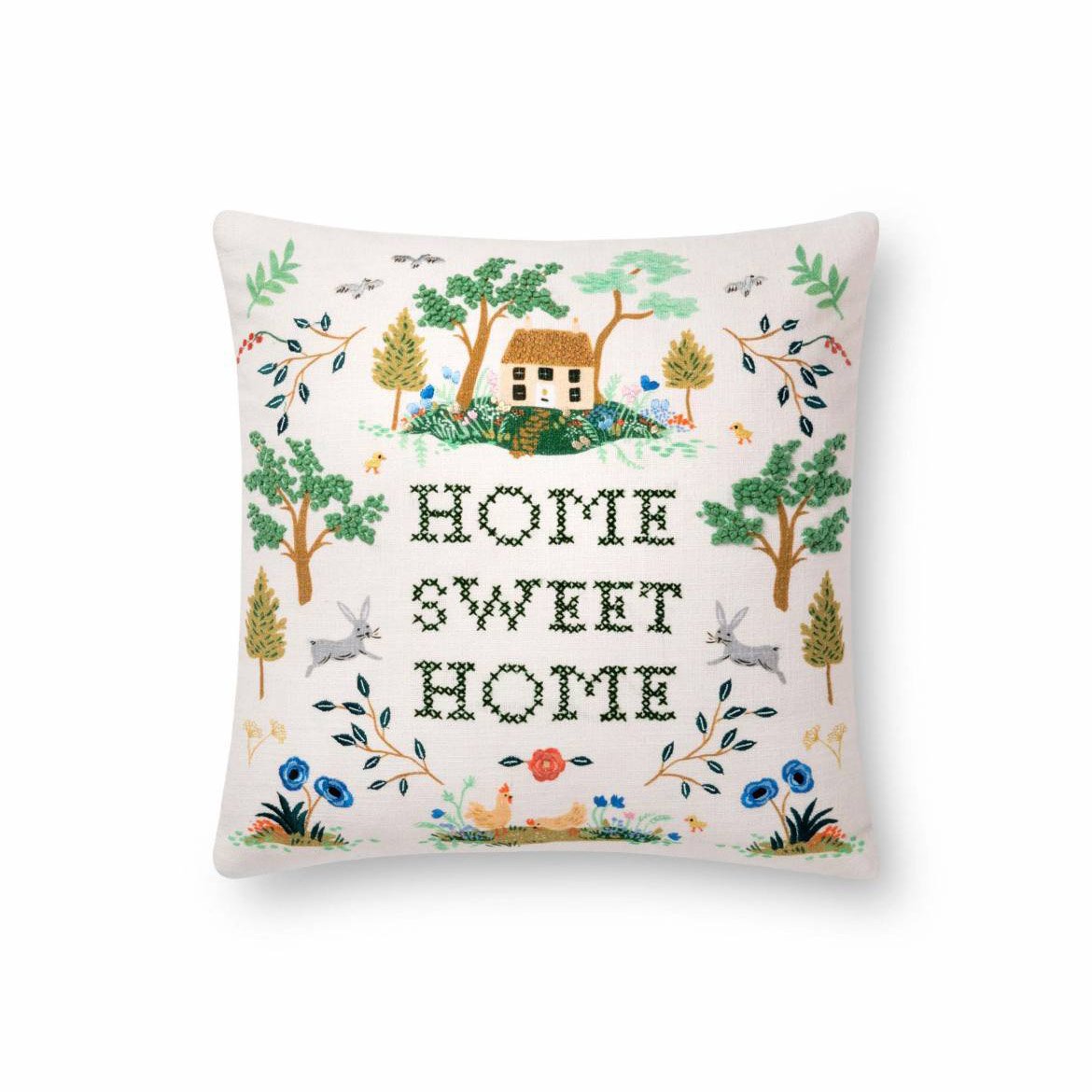 Home Sweet Home Pillow - Rifle Paper Co.