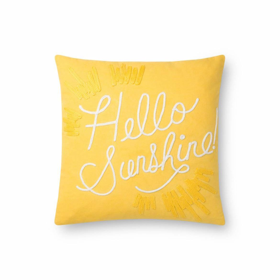 Hello discount sunshine pillow