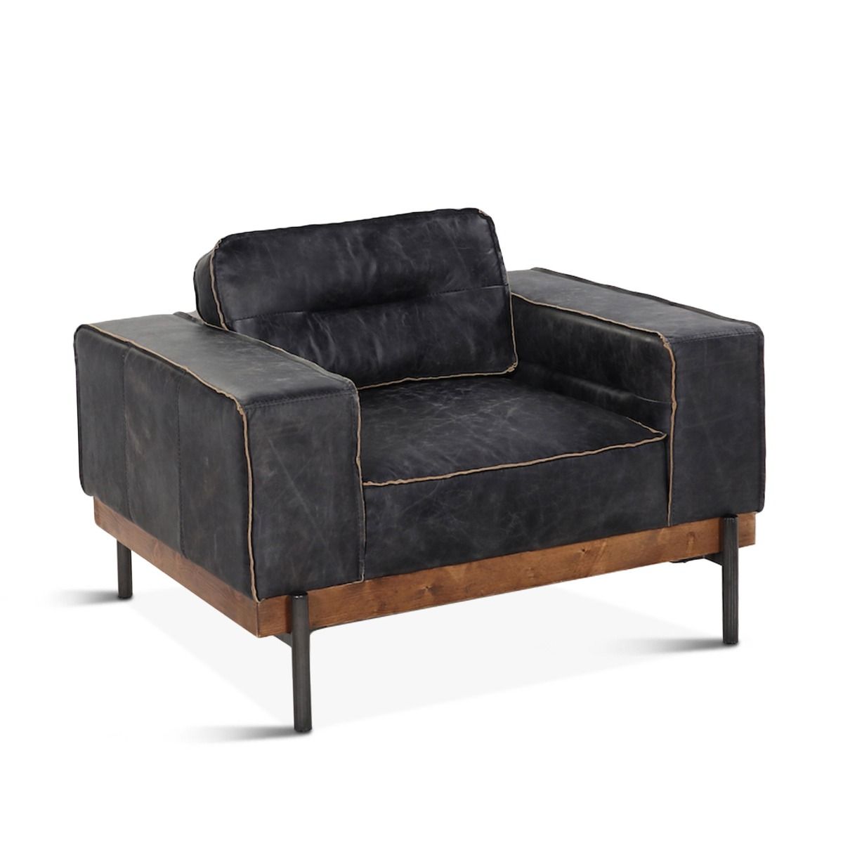 Portofino Leather Arm Chair - HTD