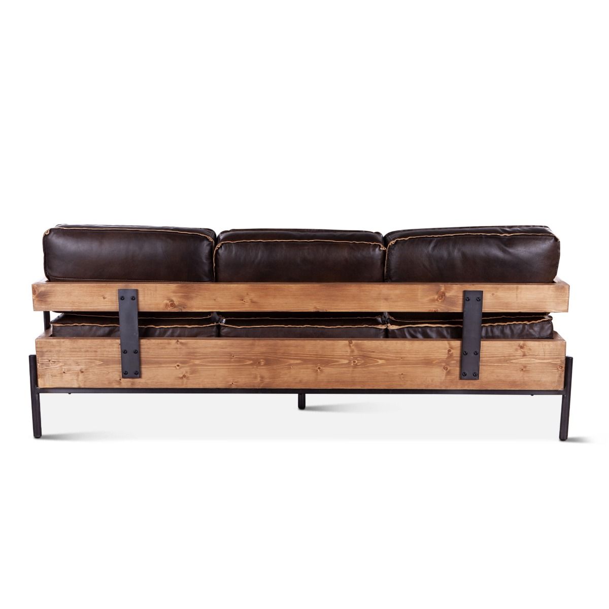 Portofino 3-Seat Leather Sofa - HTD