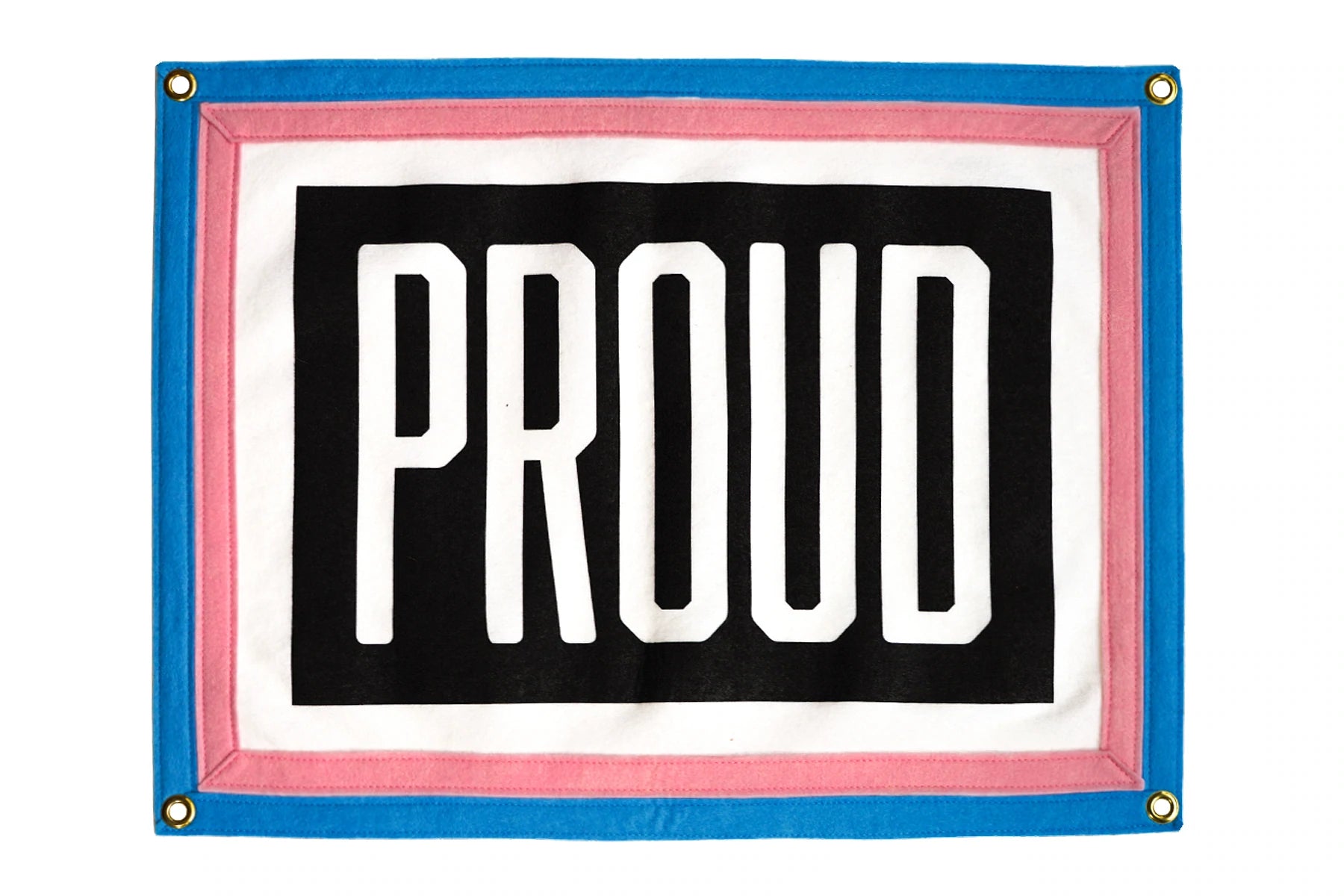 Trans Proud Camp Flag