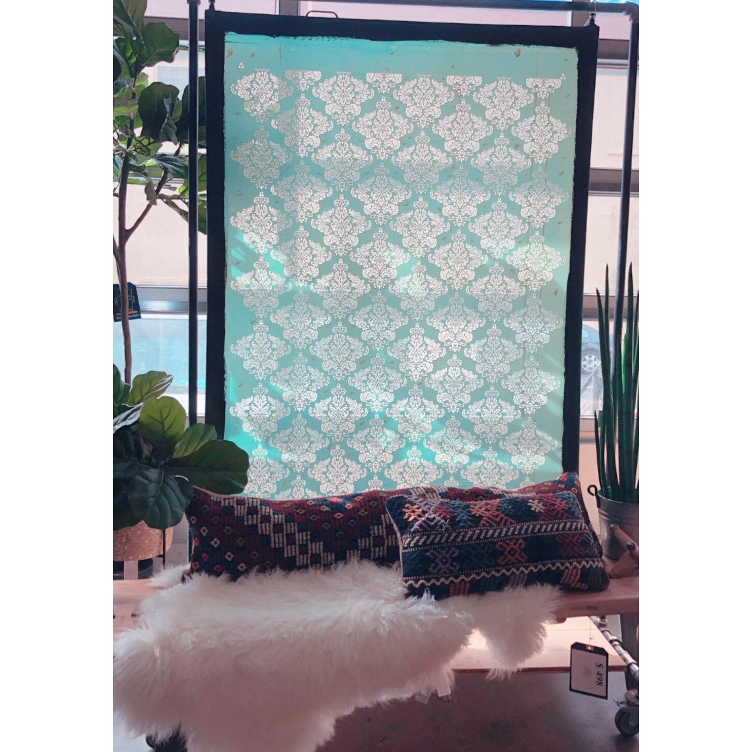 Vintage Textile Printing Screens - Blue Ocean Traders