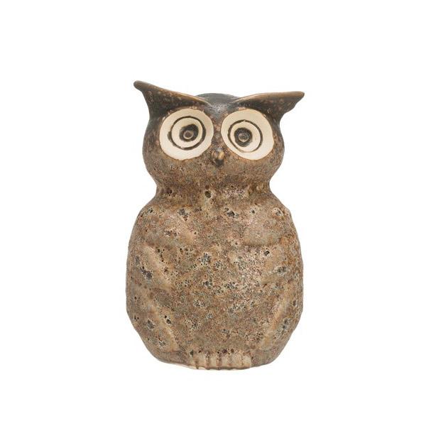 Stoneware Owl Vase - 3 Styles - Creative Co-Op