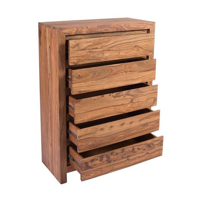 Urban Wood 5 Drawer Dresser - Porter