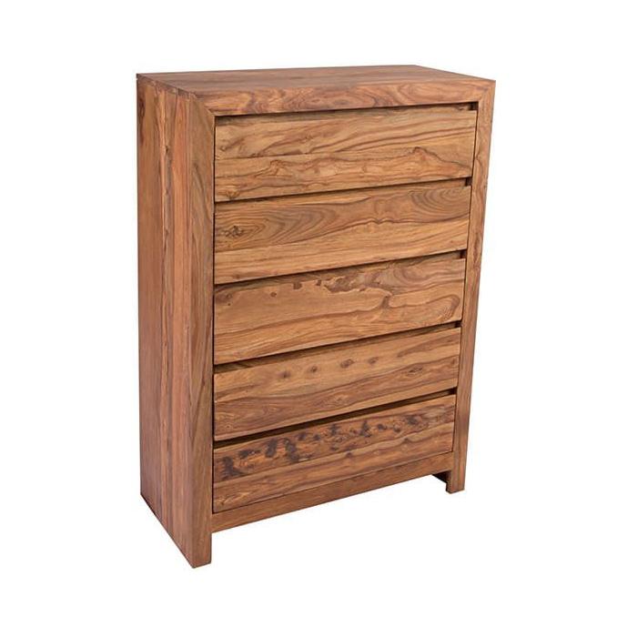Urban Wood 5 Drawer Dresser - Porter