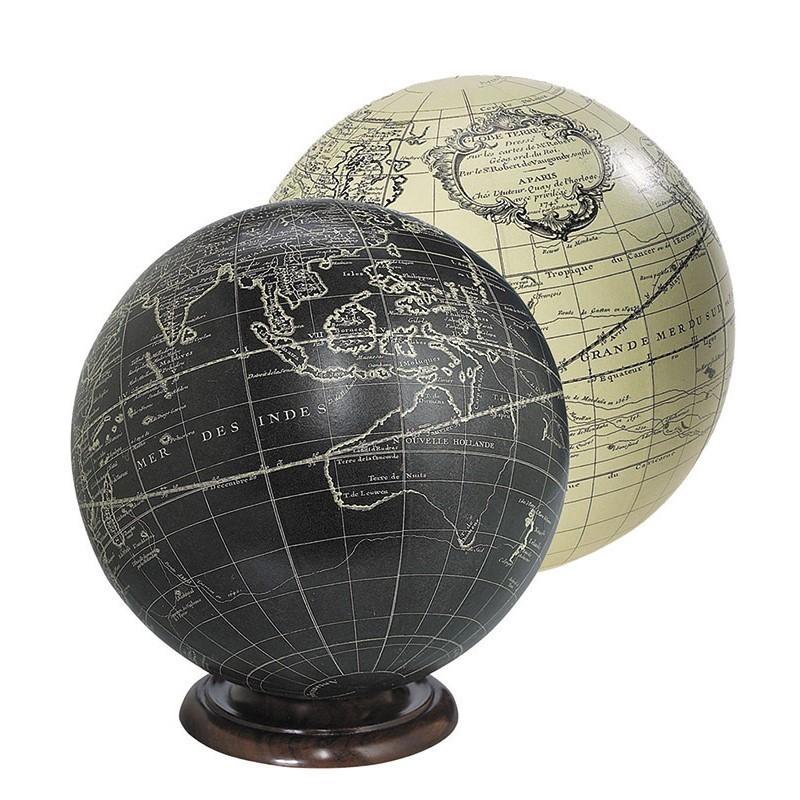 Small Vaugondy Globe - Black - Authentic Models