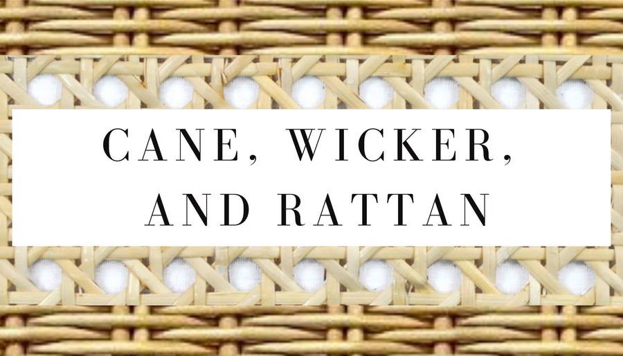 Cane, Wicker, and Rattan Furniture: The Must-Know Difference