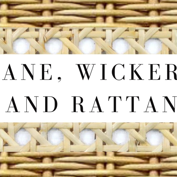Cane, Wicker, and Rattan Furniture: The Must-Know Difference