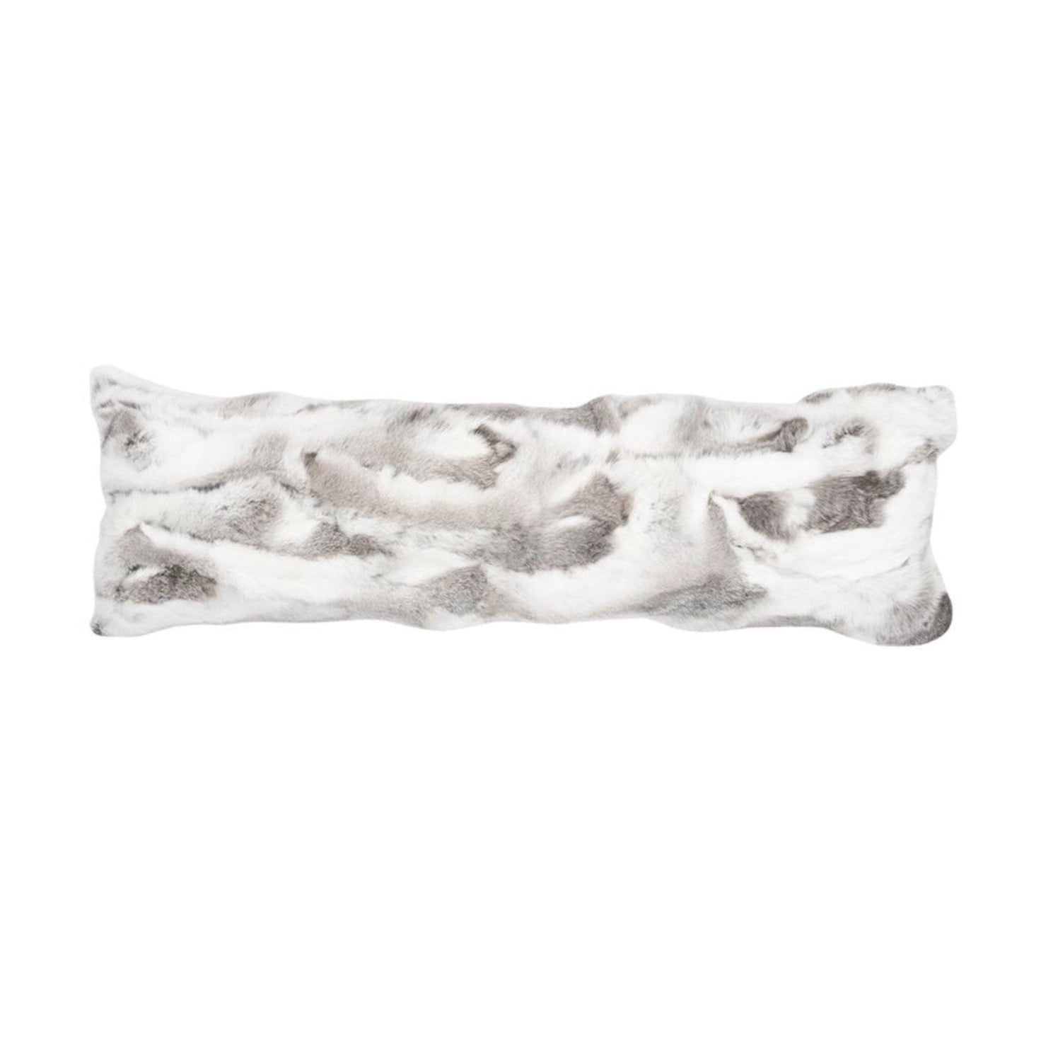 Rabbit 12x40 Lumbar Pillow: In Patch Grey Color Finish