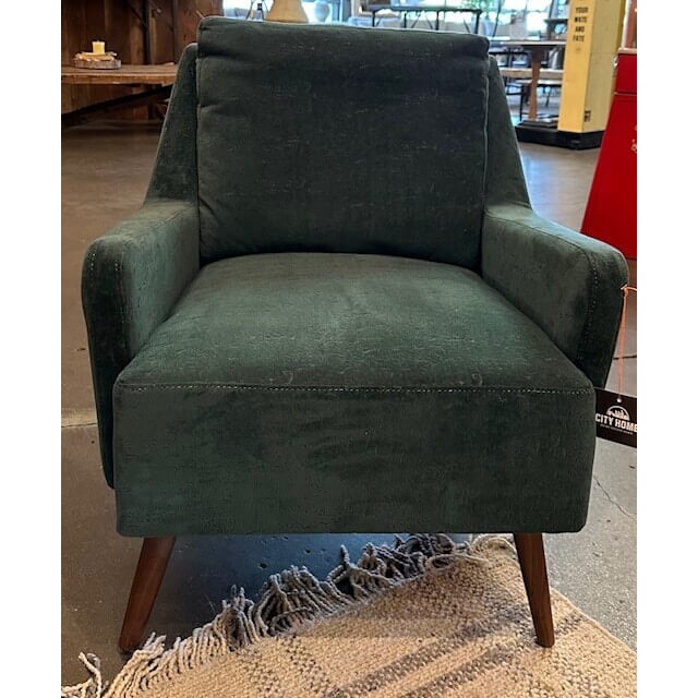 Popler accent chair in Jasper Green - Available at the City Home PDX Outlet