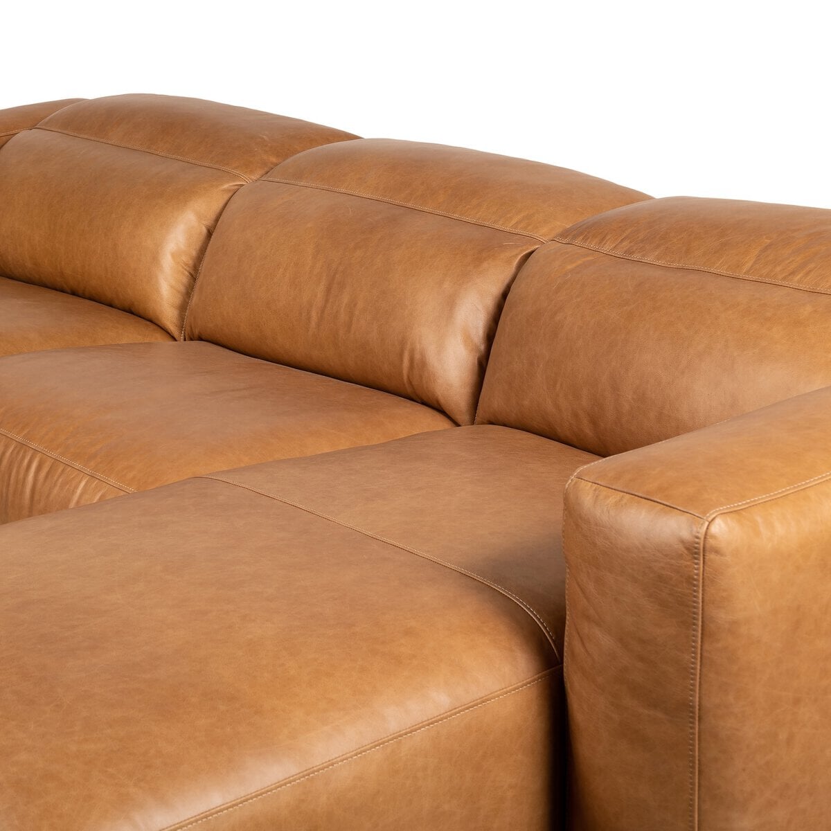 Radley Power Recliner 3-Piece Sectional - close up view
