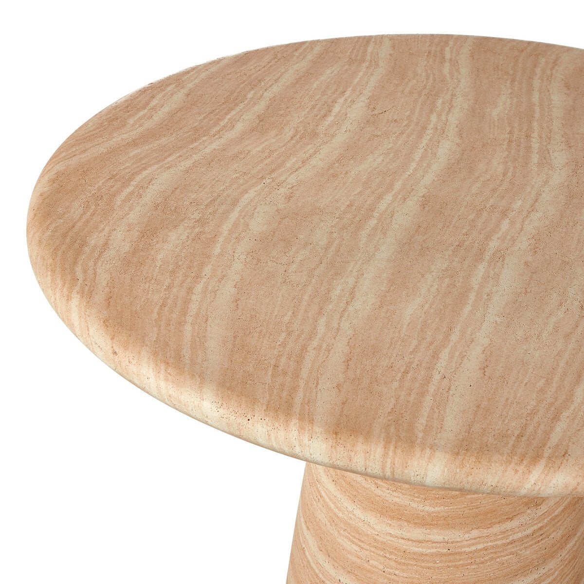 Janice Dining Table - detail view of top