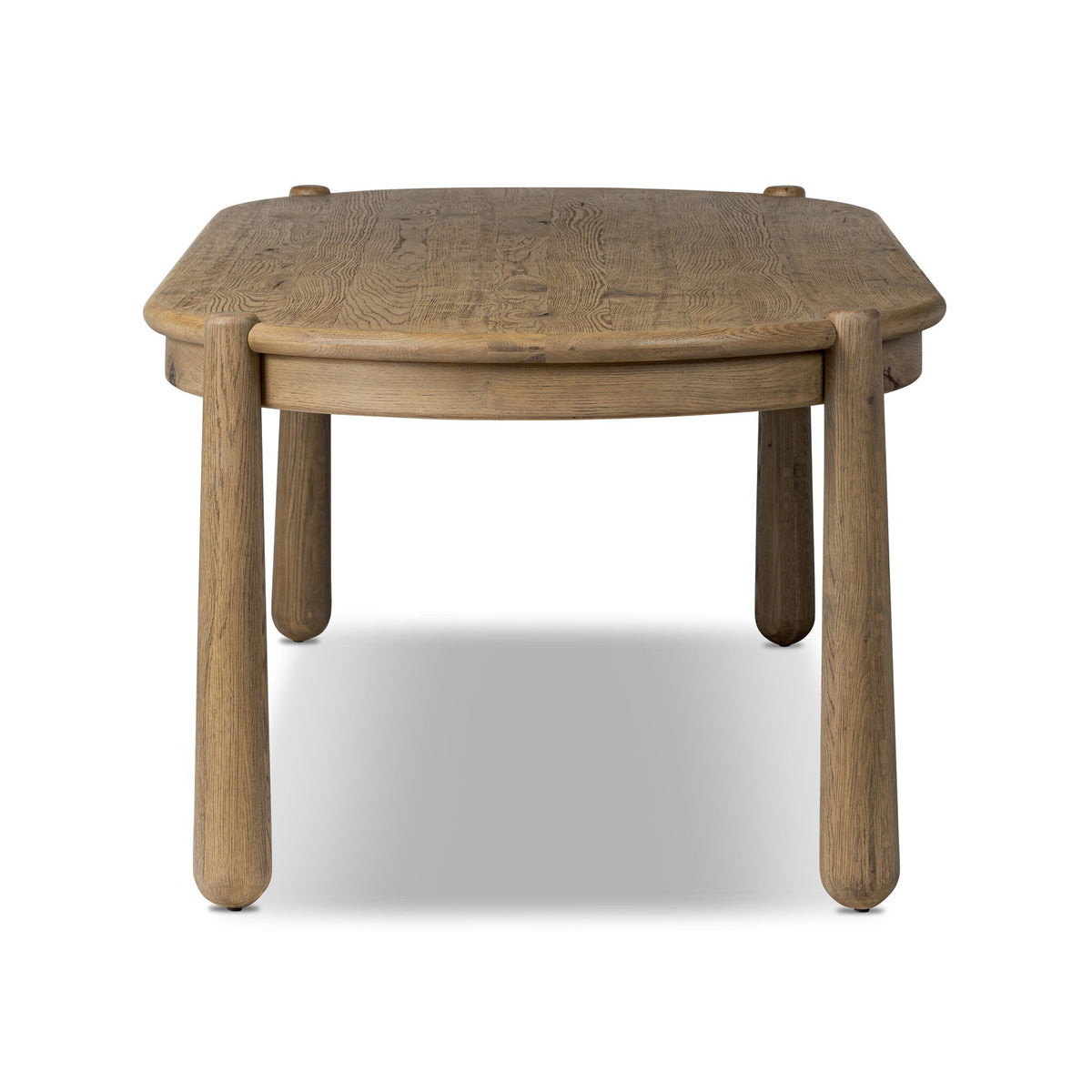 Amber Lewis X Four Hands Salvador Dining Table - side view