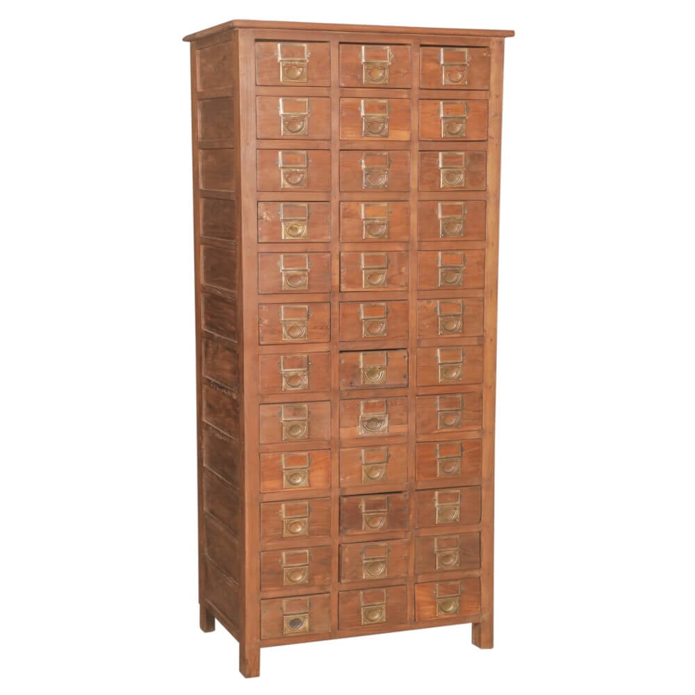 36 Drawer Artisan Chest Style B: Available at City Home PDX