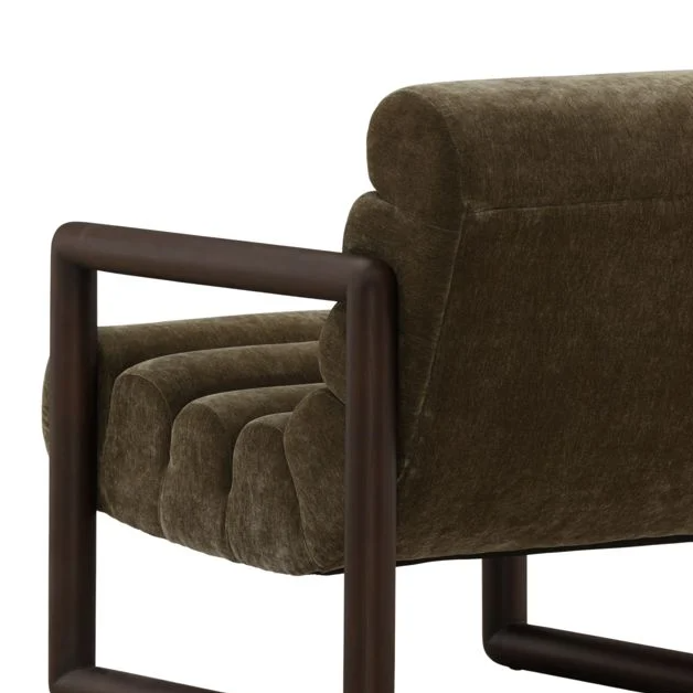 Ademar Occasional Chair: Back Product Quarter View