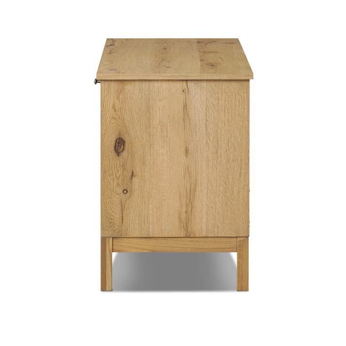 Alessio Media Console: Product Side View