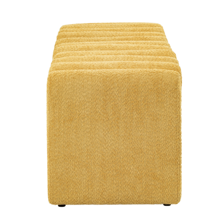 Alexia Bench: Product Side View