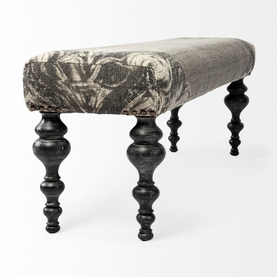 Alhambra Accent Bench: Product Quarter View