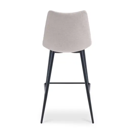 Alibi Counter Stool-Beige: Product Back View