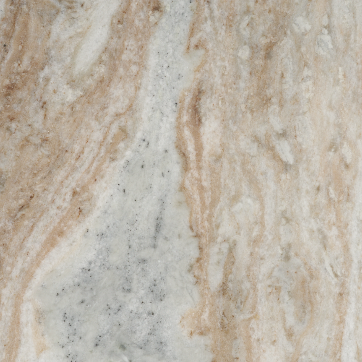 Allyson 32" Round Bistro Table-Savar Pink Marble & Brown Wood: 2nd Up-Close Marble View