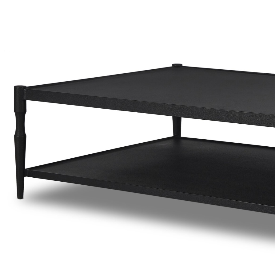 Amber Lewis x Four Hands Augusta Coffee Table: Front Product Corner View