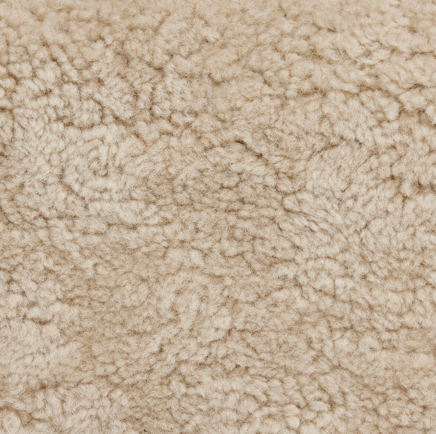 Amber Lewis x Four Hands Bennett Chair: 100% Natural Shearling Texture