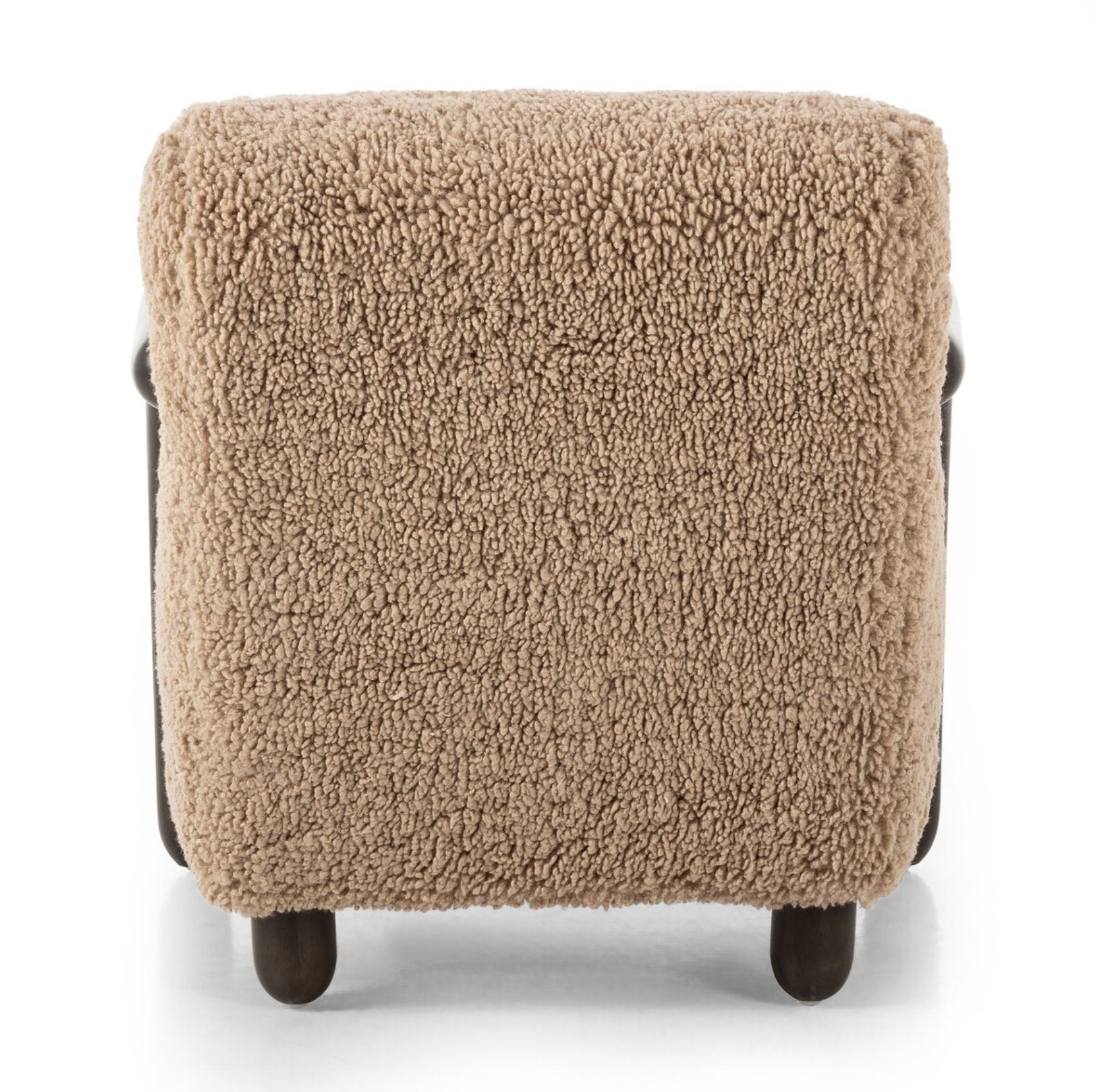 Aniston Chair-Andes Toast: Product Back View